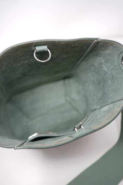 Celine Sangle Bucket Bag Small Green