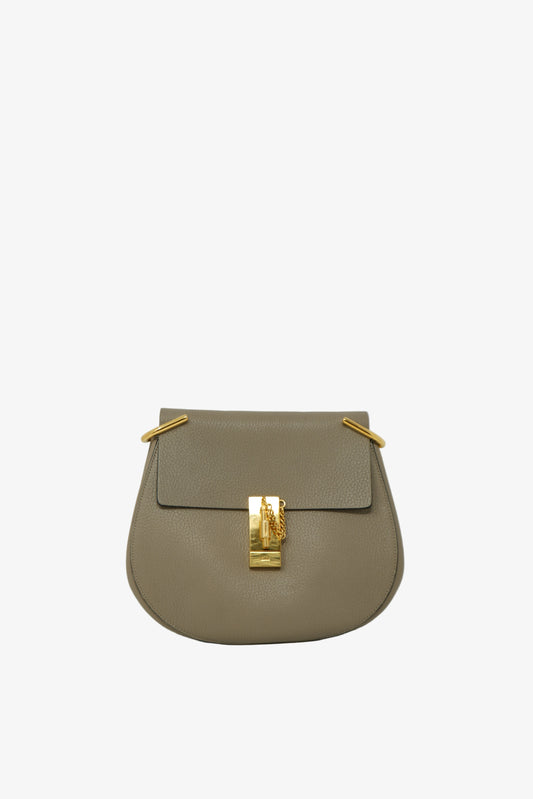 Chloe Leather Drew Crossbody Bag