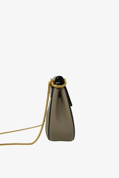 Chloe Leather Drew Crossbody Bag