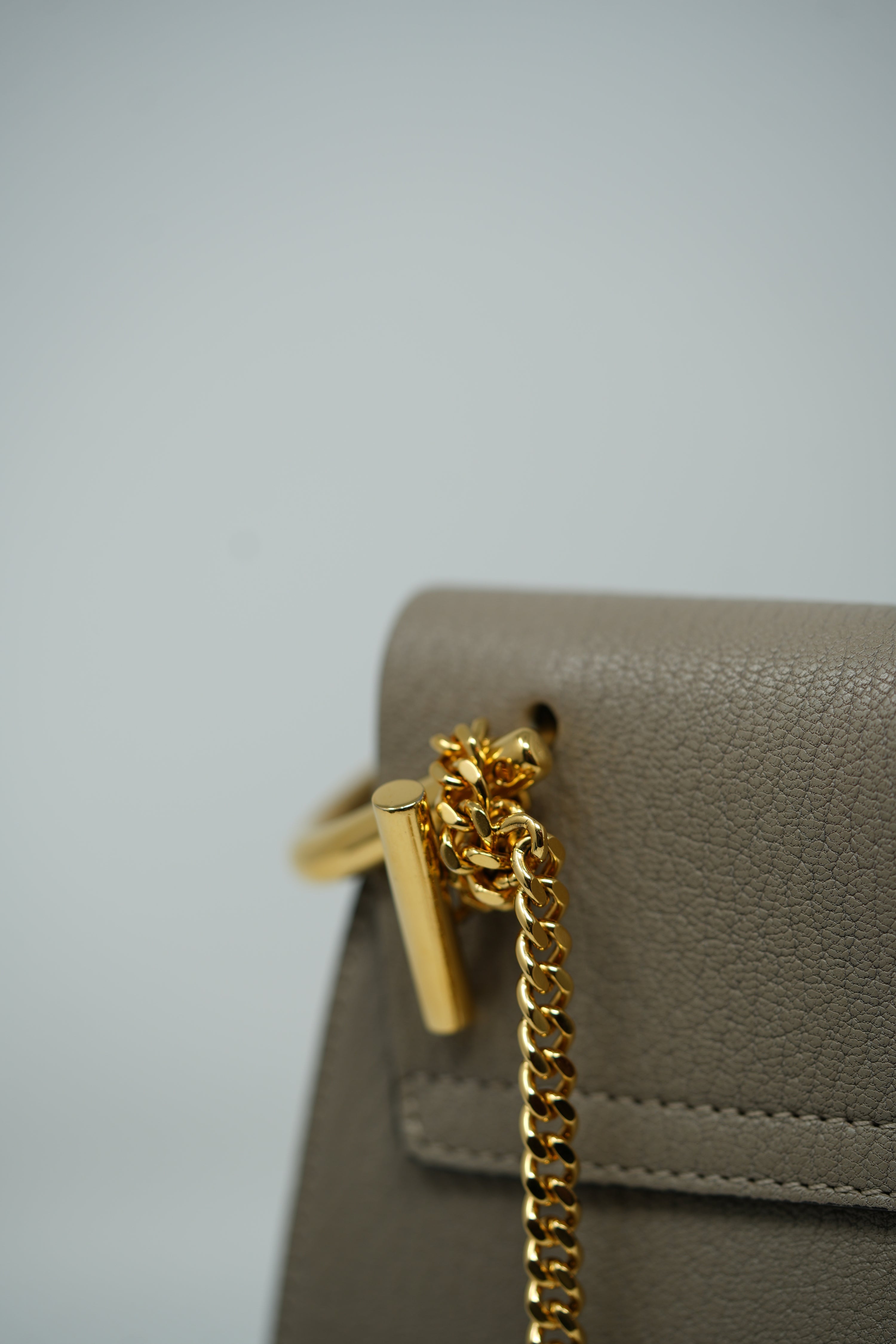 Chloe Leather Drew Crossbody Bag