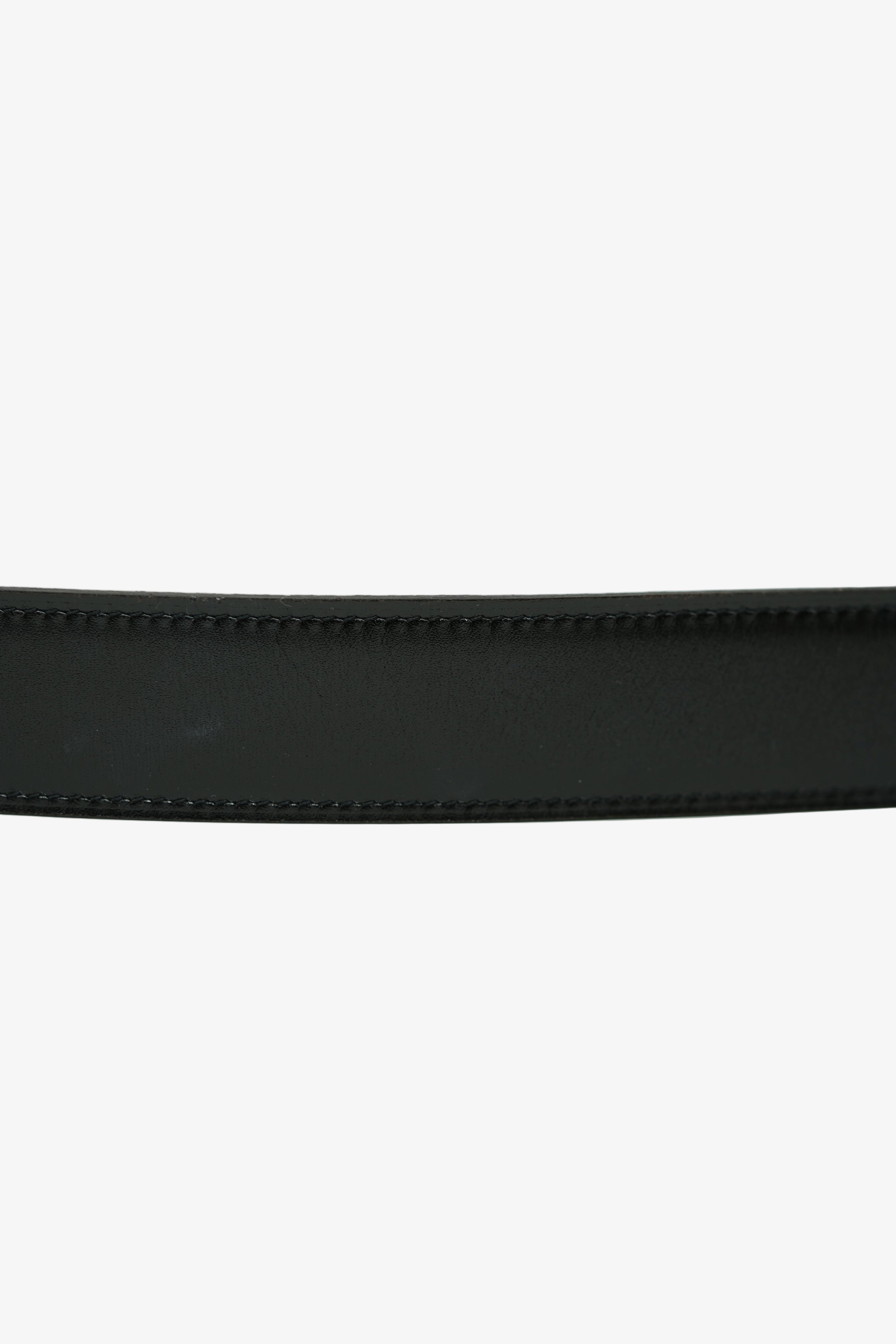 Hermes Buckle Reversible Belt