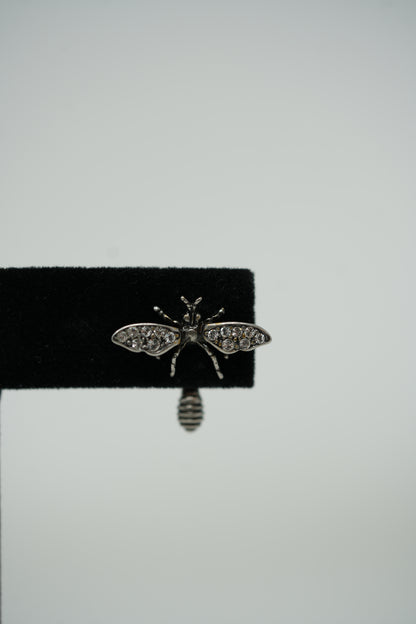 Dior Asymmetrical Bee Earrings