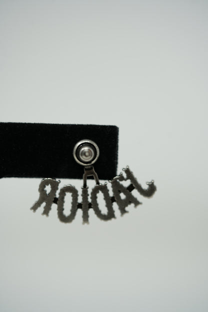 Dior Asymmetrical Bee Earrings