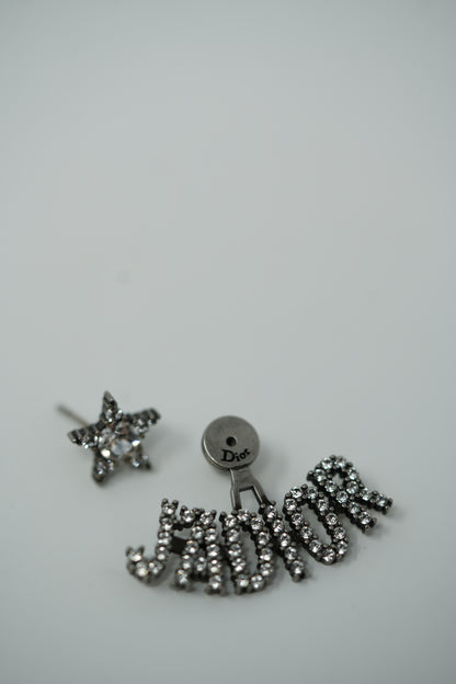 Dior Asymmetrical Bee Earrings