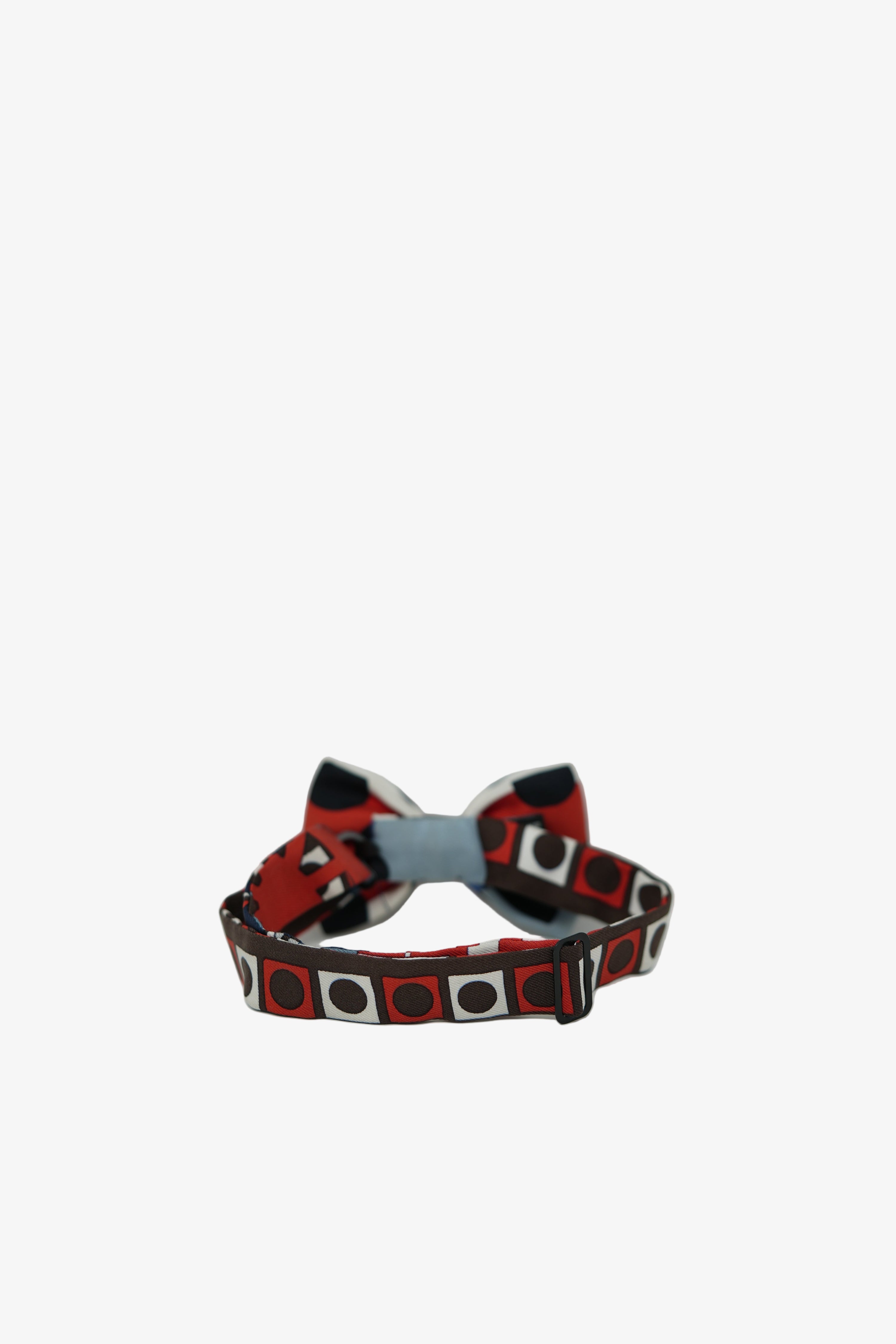 Hermes Multicolor Bow Tie