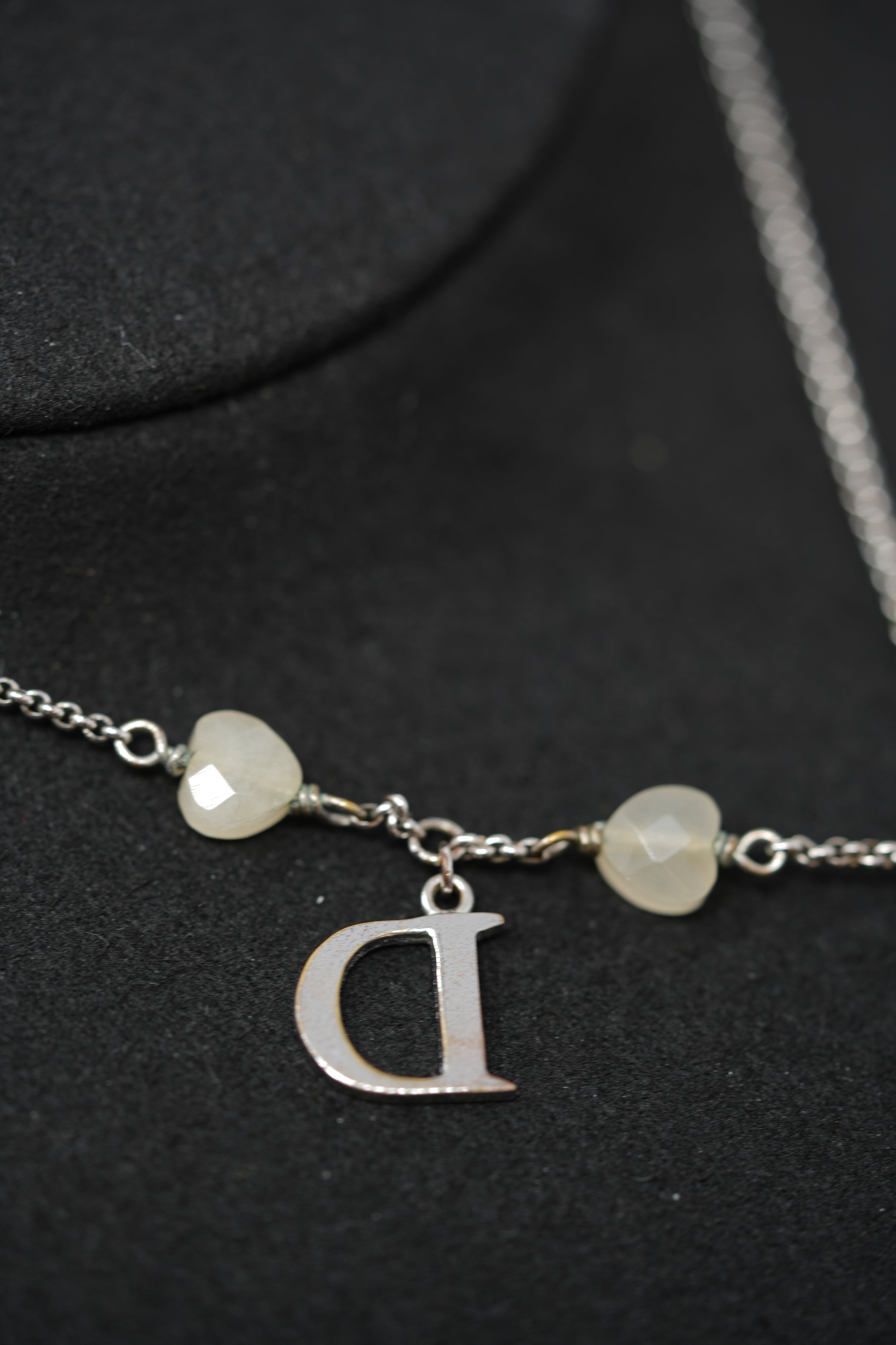 Dior Vintage Diorette Clover Necklace