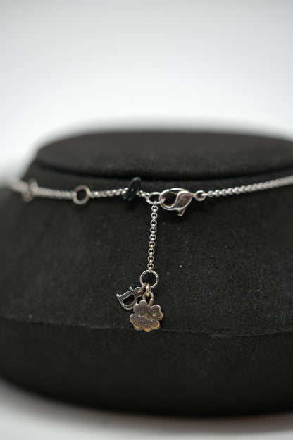 Dior Vintage Diorette Clover Necklace