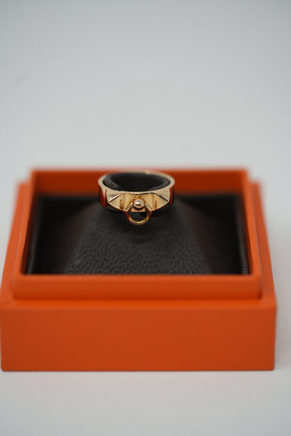 Hermes Collier de chien ring, small #52