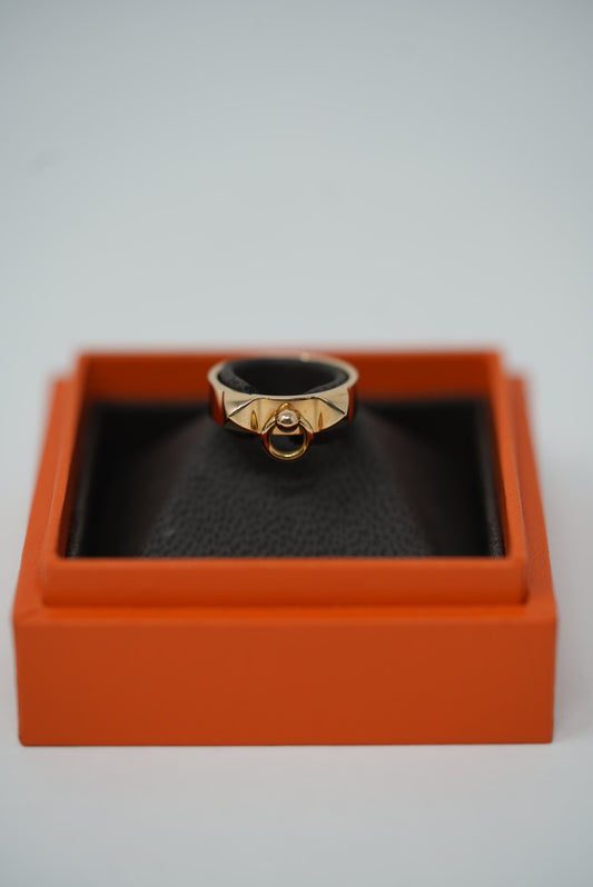 Hermes Collier de chien ring, small #52