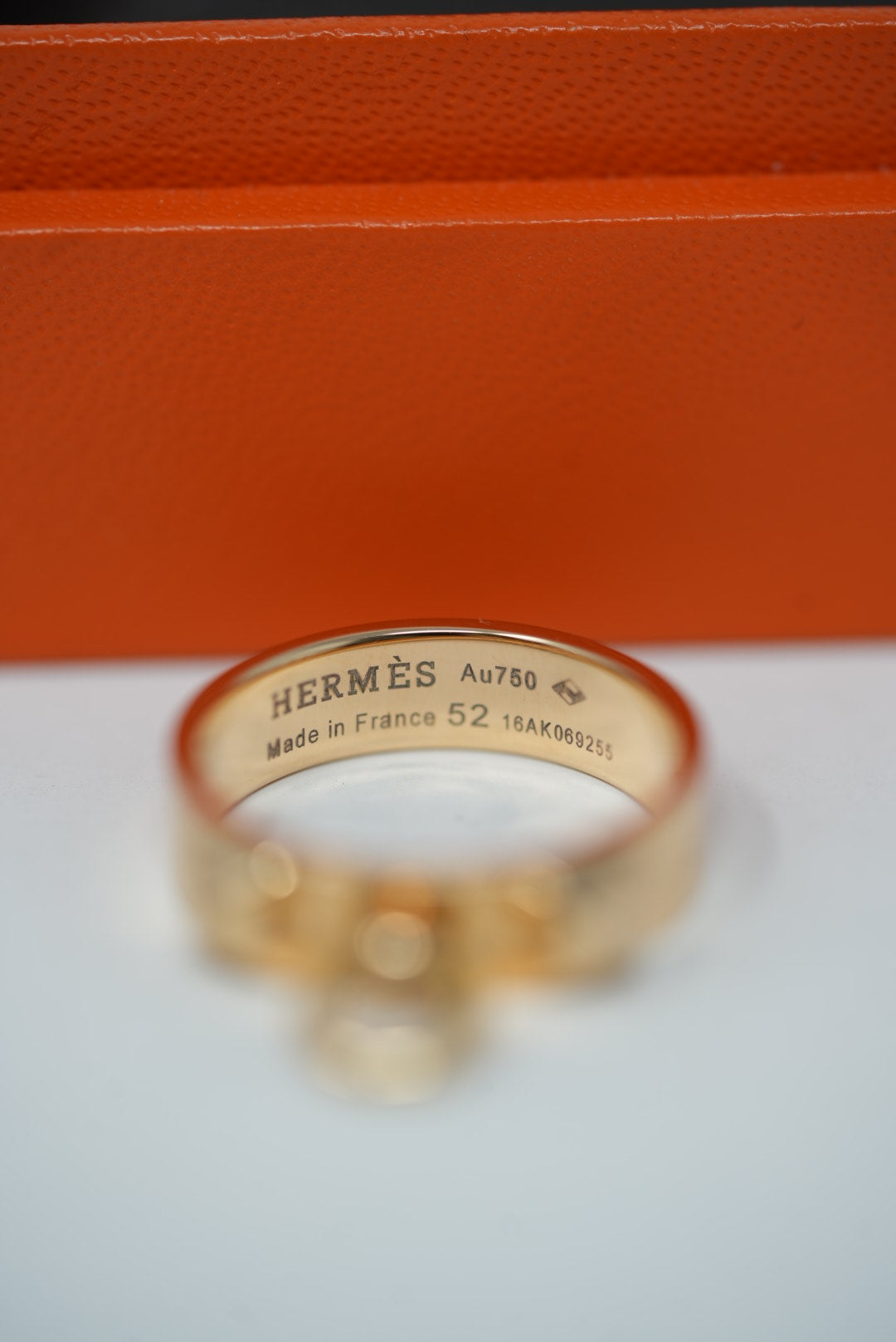 Hermes Collier de chien ring, small #52