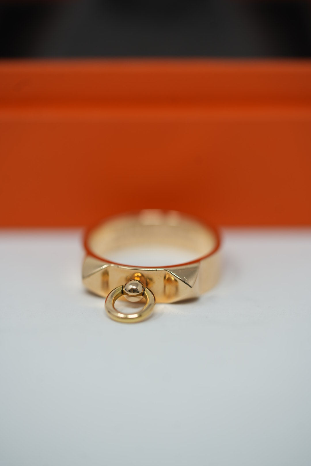 Hermes Collier de chien ring, small #52