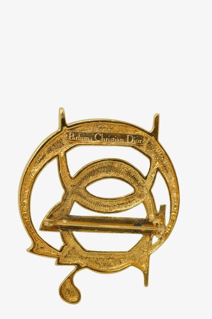 Dior Vintage CD Brooch Pin