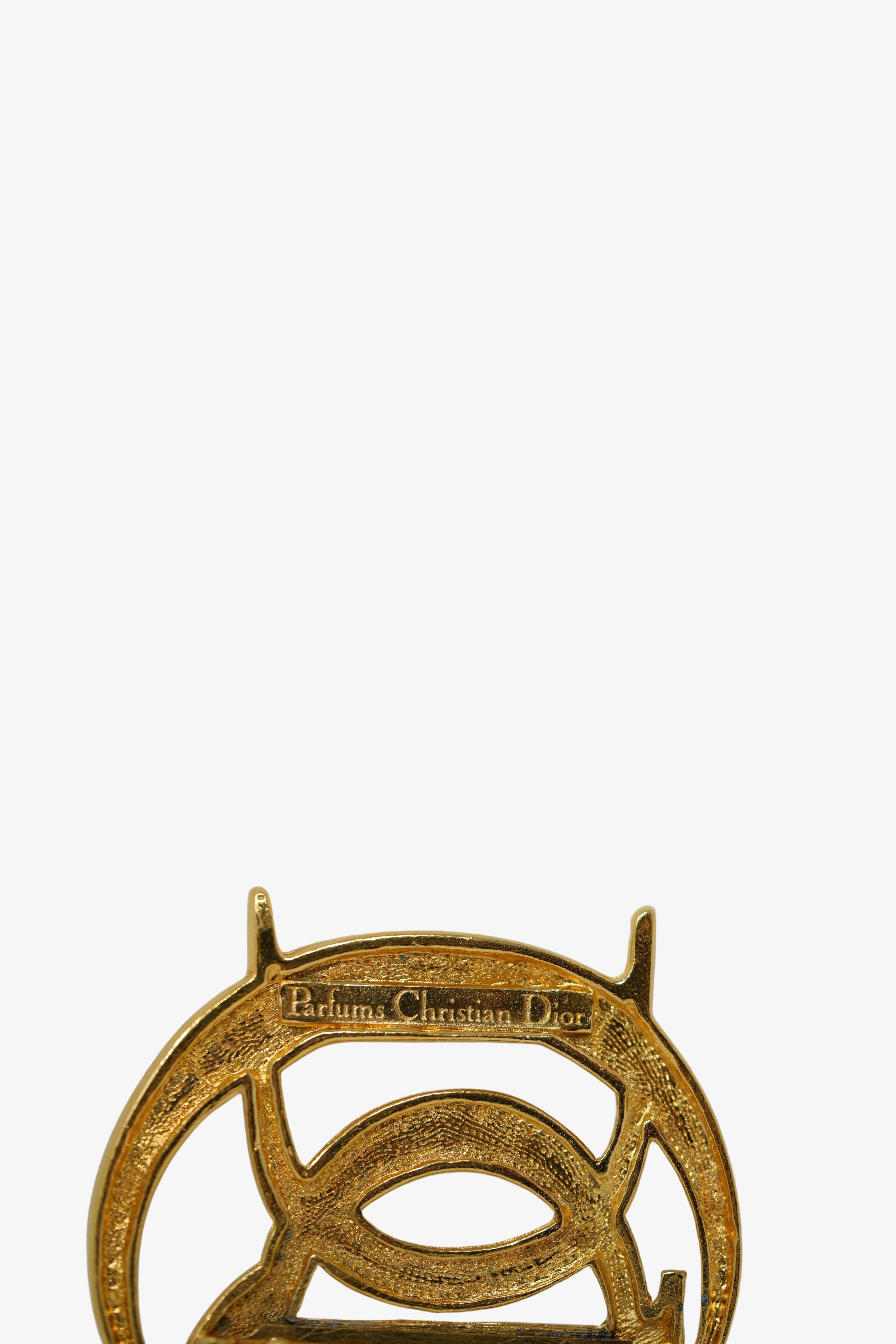 Dior Vintage CD Brooch Pin