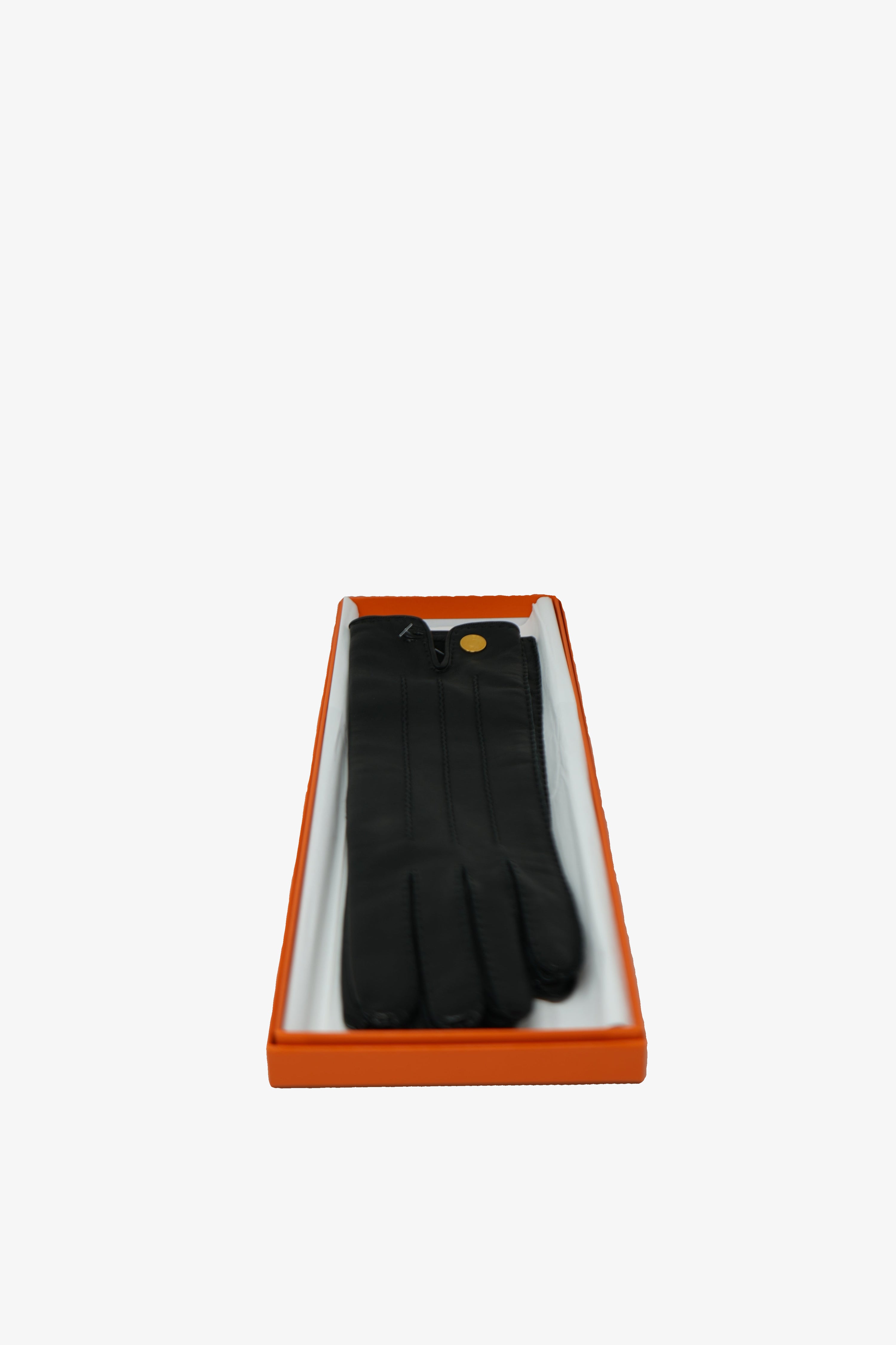 Hermes long Nervures Droites gloves