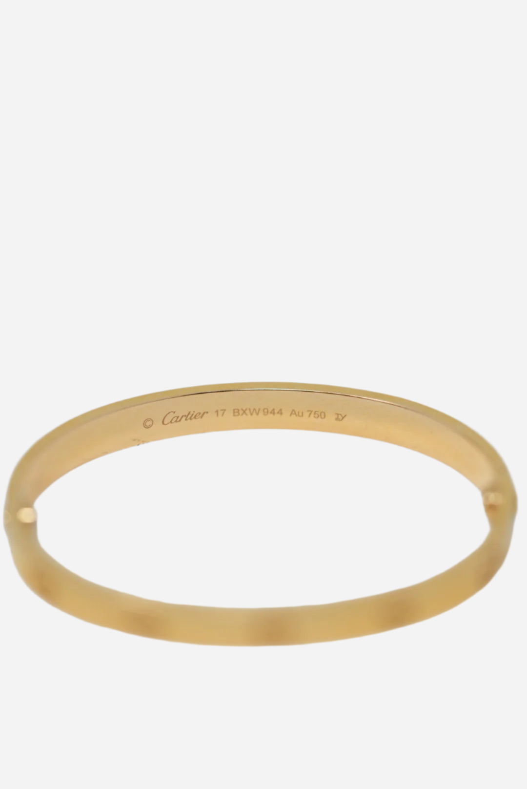 Cartier Love Bracelet 6.1mm 18K Rose Gold #17 2016