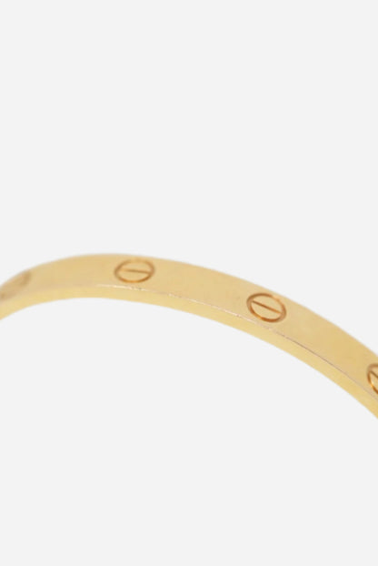 Cartier Love Bracelet 6.1mm 18K Rose Gold #17 2016