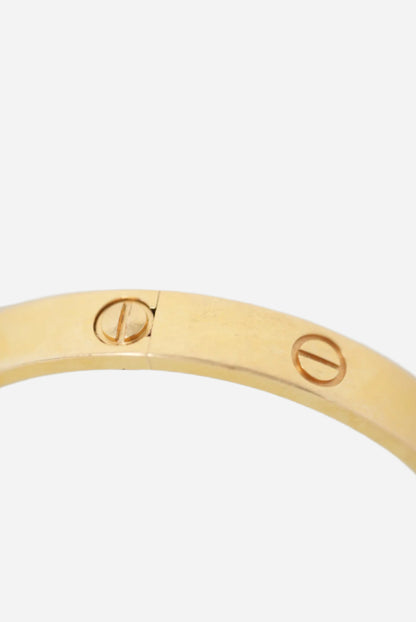 Cartier Love Bracelet 6.1mm 18K Rose Gold #17 2016