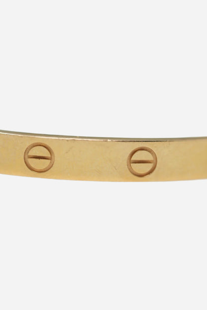 Cartier Love Bracelet 6.1mm 18K Rose Gold #17 2016