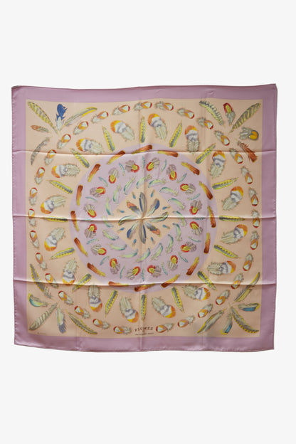 Hermès Silk Scarf “Plumes II” 90cm