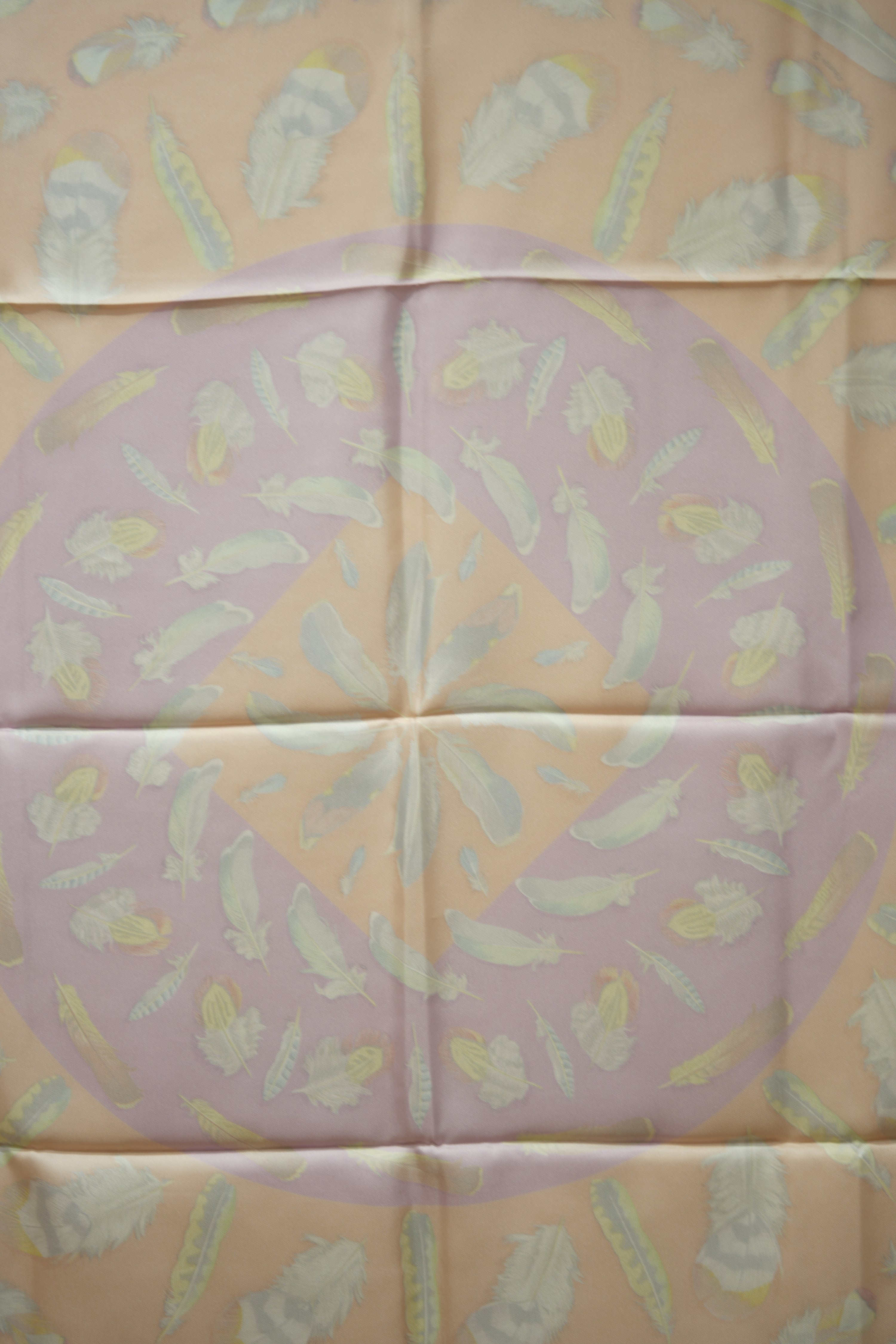 Hermès Silk Scarf “Plumes II” 90cm