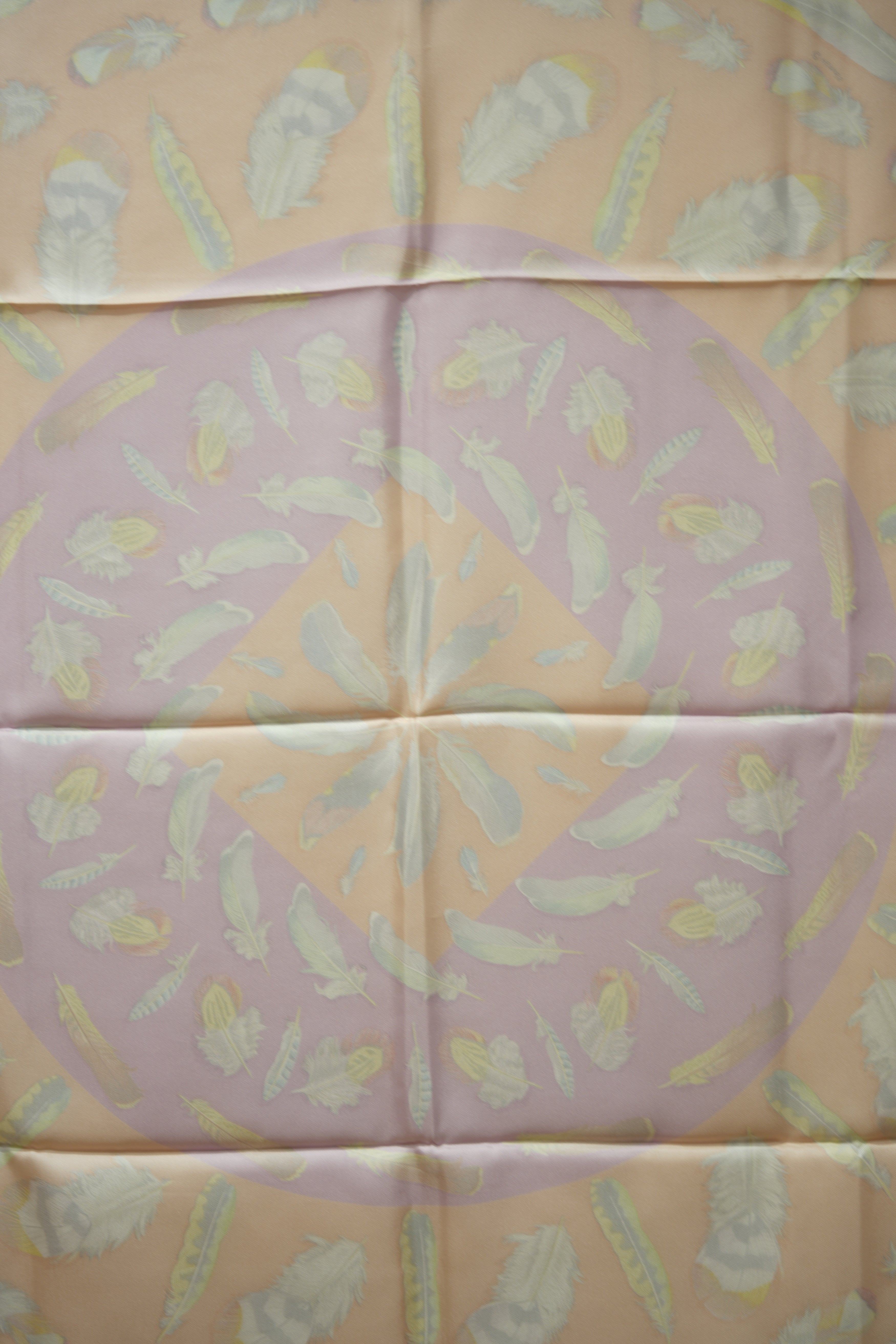 Hermès Silk Scarf “Plumes II” 90cm
