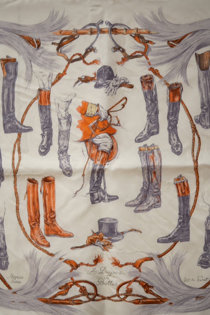 Hermes Silk Scarf 45cm