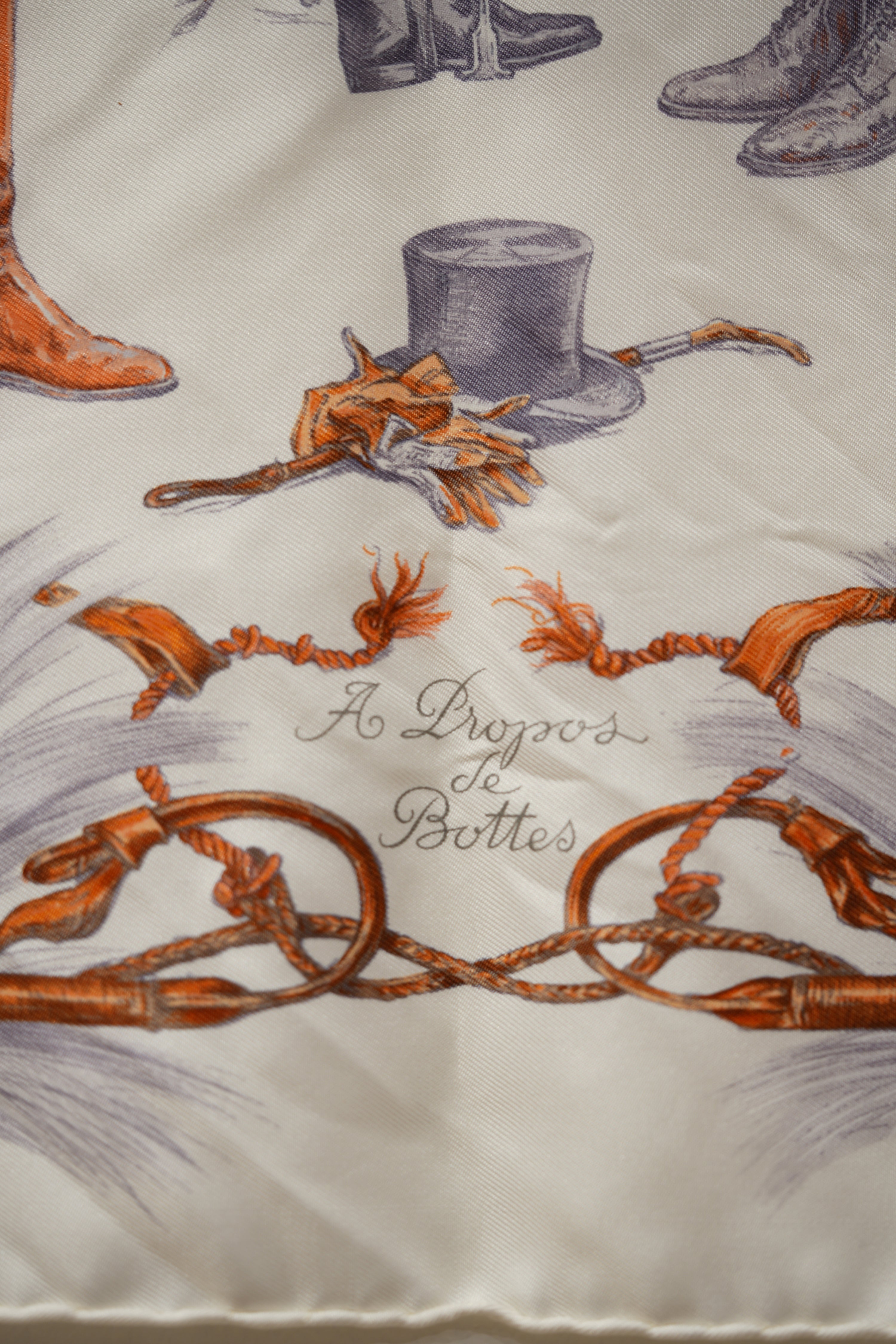 Hermes Silk Scarf 45cm