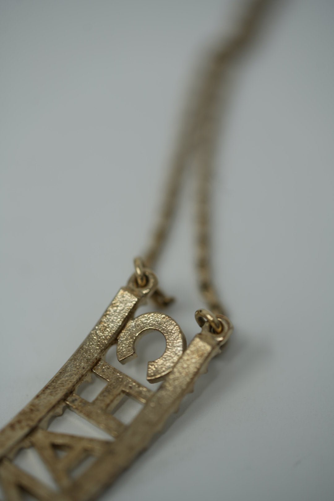 Pre-Owned Chanel CHANEL 2022 Rhinestone Double Chain Choker