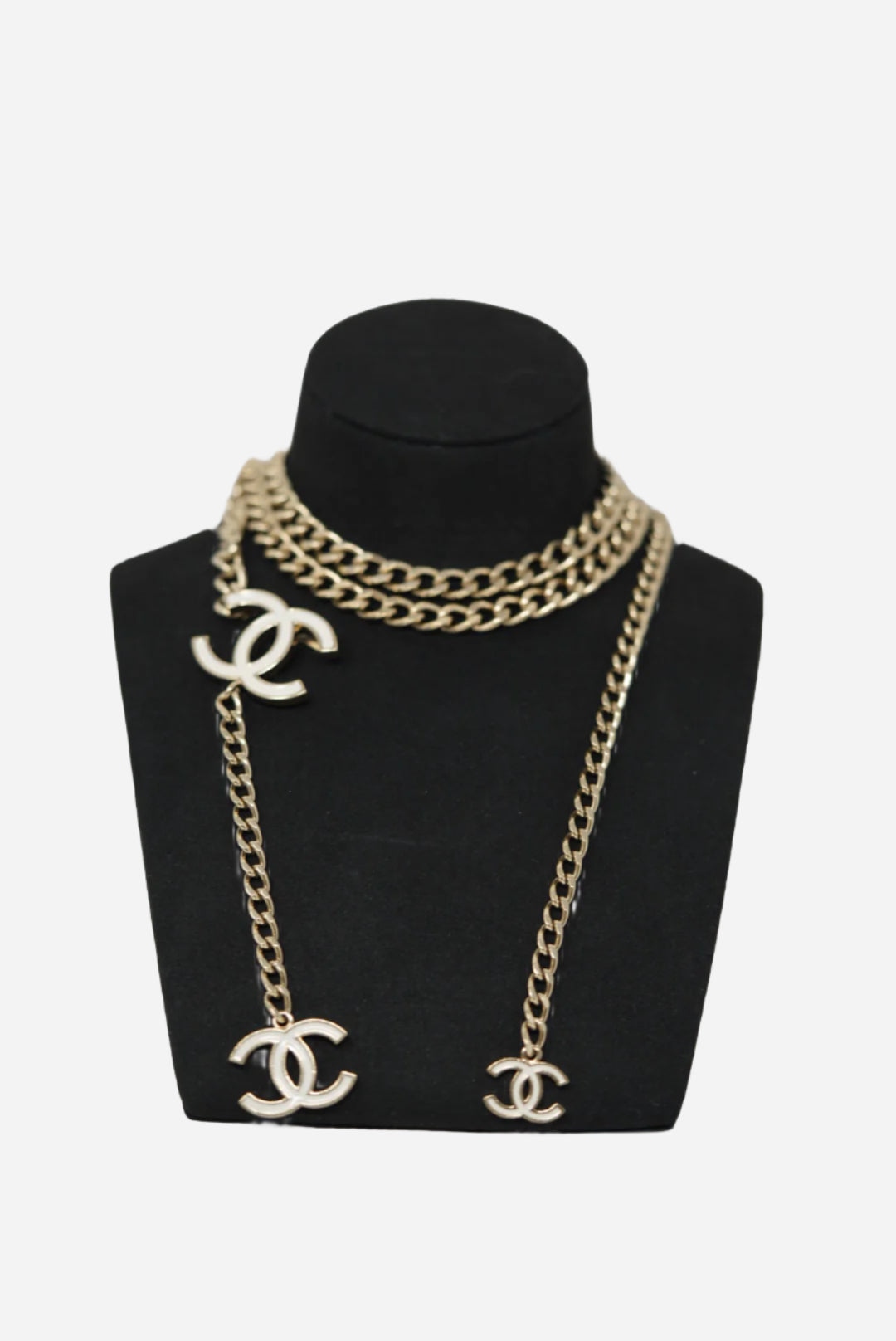Pre-Owned Chanel CC Logo Chain Belt