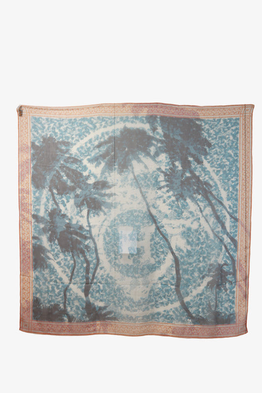 Hermes Silk Mousseline Shawl
