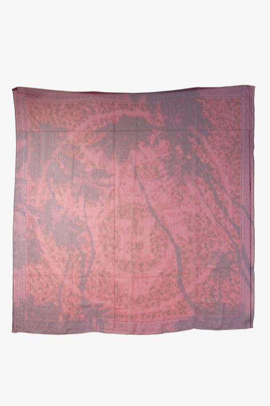 Hermes Silk Mousseline Shawl