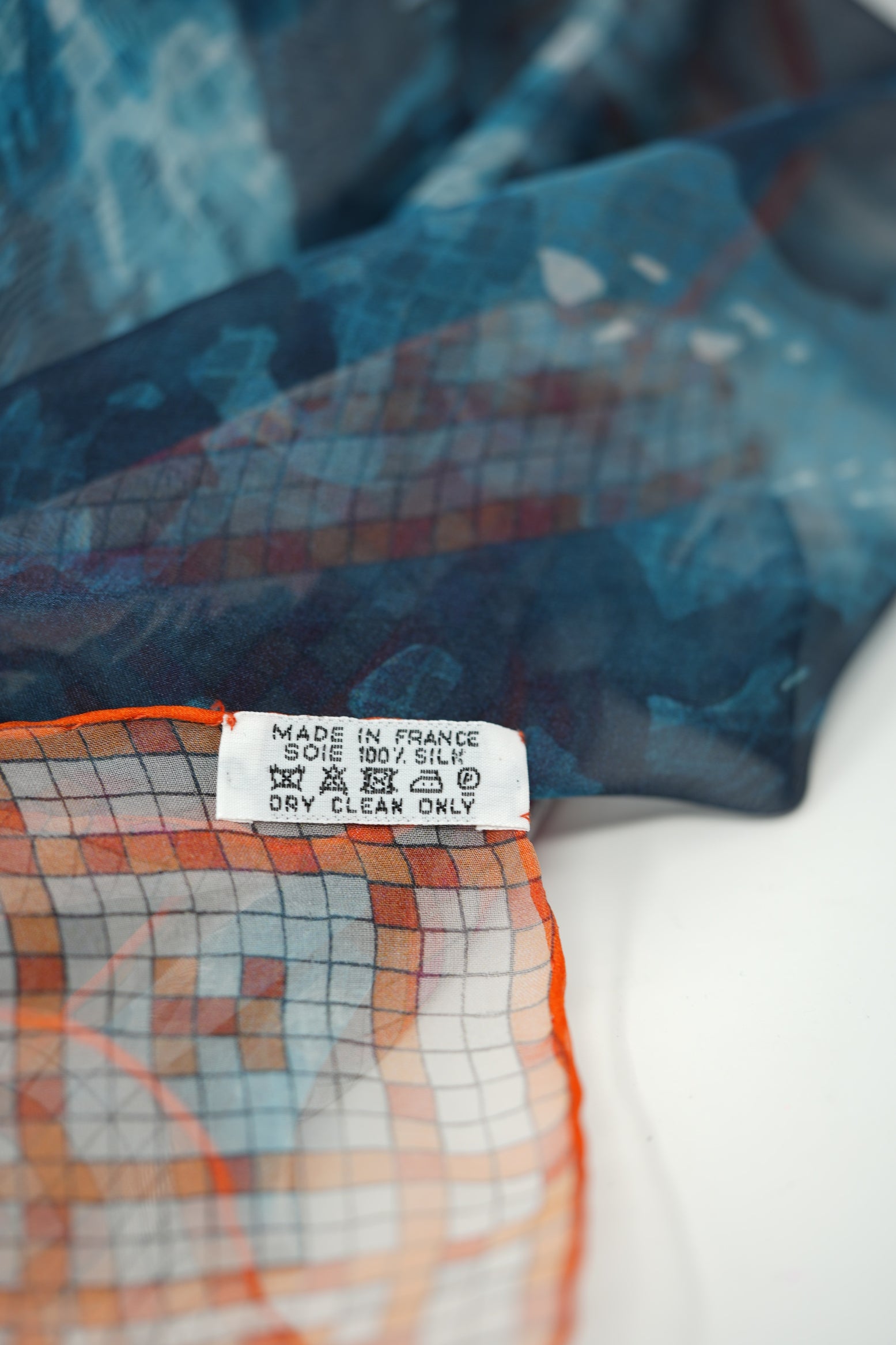 Hermes Silk Mousseline Shawl