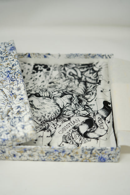 Christian Dior Silk Scarf “Astrologie Zodiac”