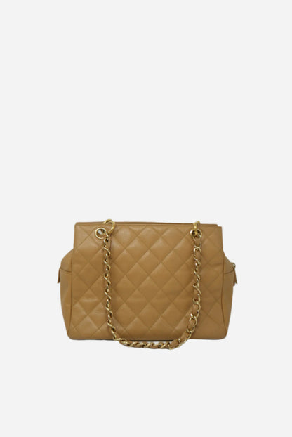 Pre-Owned Chanel Caviar Petit Timeless Tote Bag