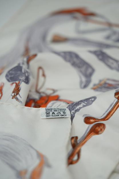 Hermes Silk Scarf 45cm