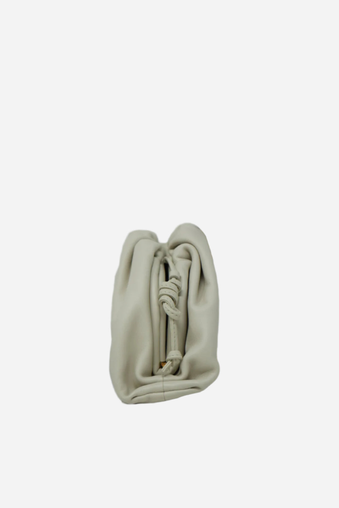 Bottega Veneta Beige Mini Pouch Clutch