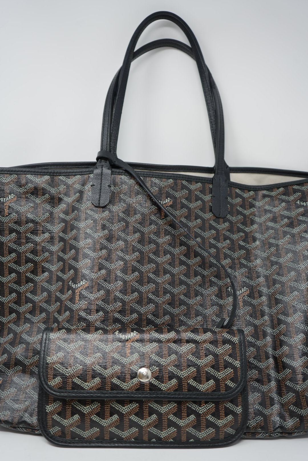 Goyard 2019 Goyardine Saint Louis PM Black