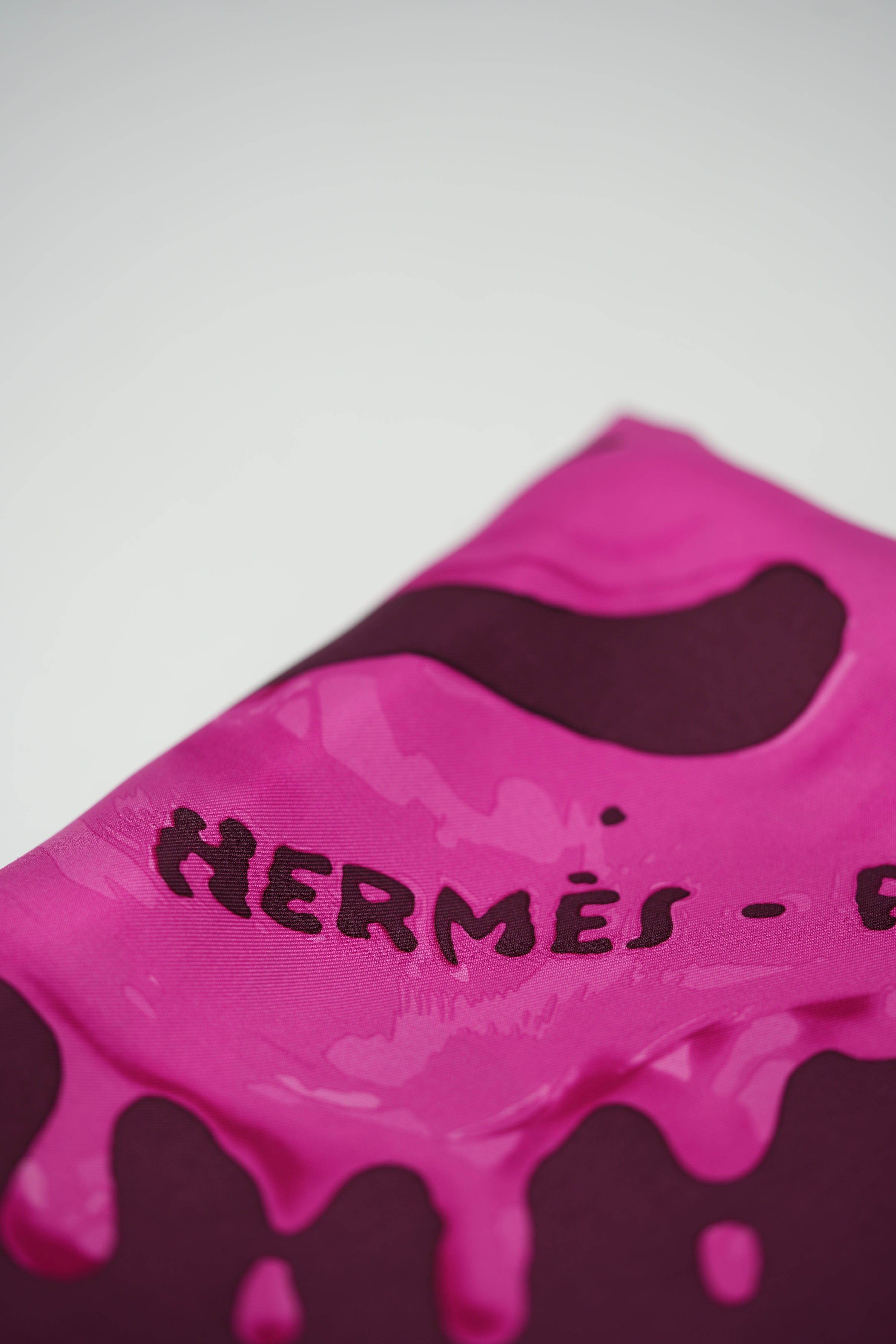 Hermes 90cm Silk Scarf Purple Peinture Fraiche NW