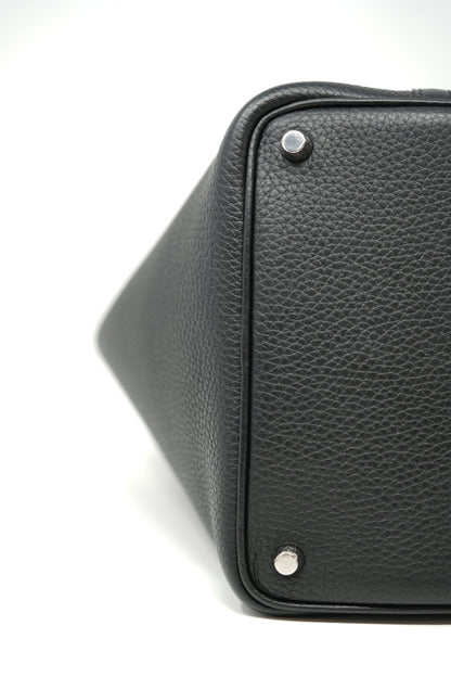 Hermes Picotin Touch 18 TC Leather Black