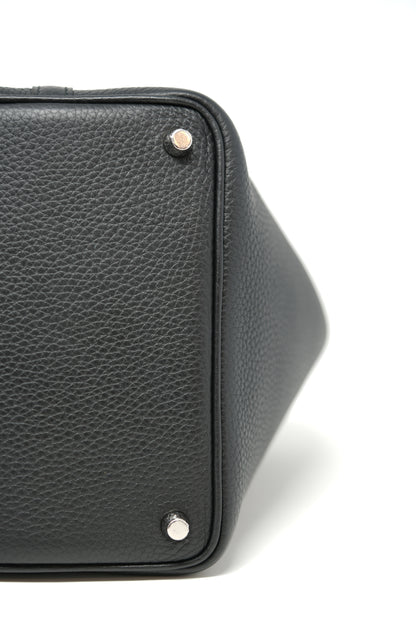 Hermes Picotin Touch 18 TC Leather Black