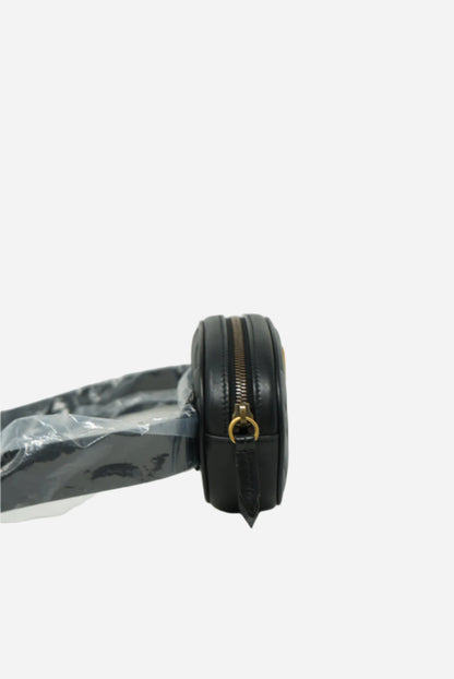 Gucci Black GG Marmont Belt Bag
