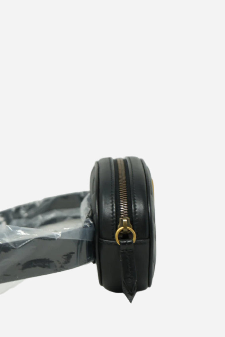 Gucci Black GG Marmont Belt Bag