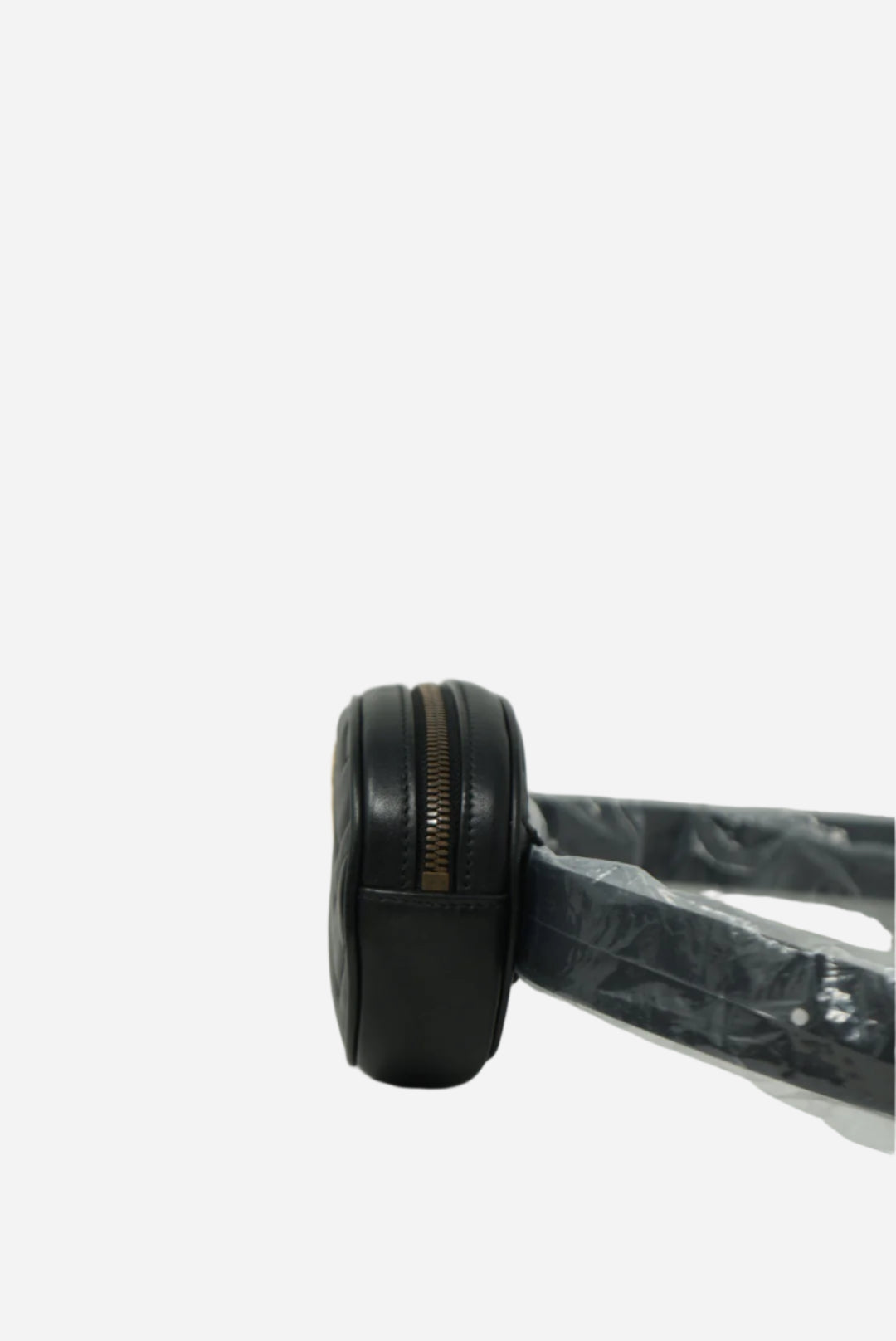 Gucci Black GG Marmont Belt Bag