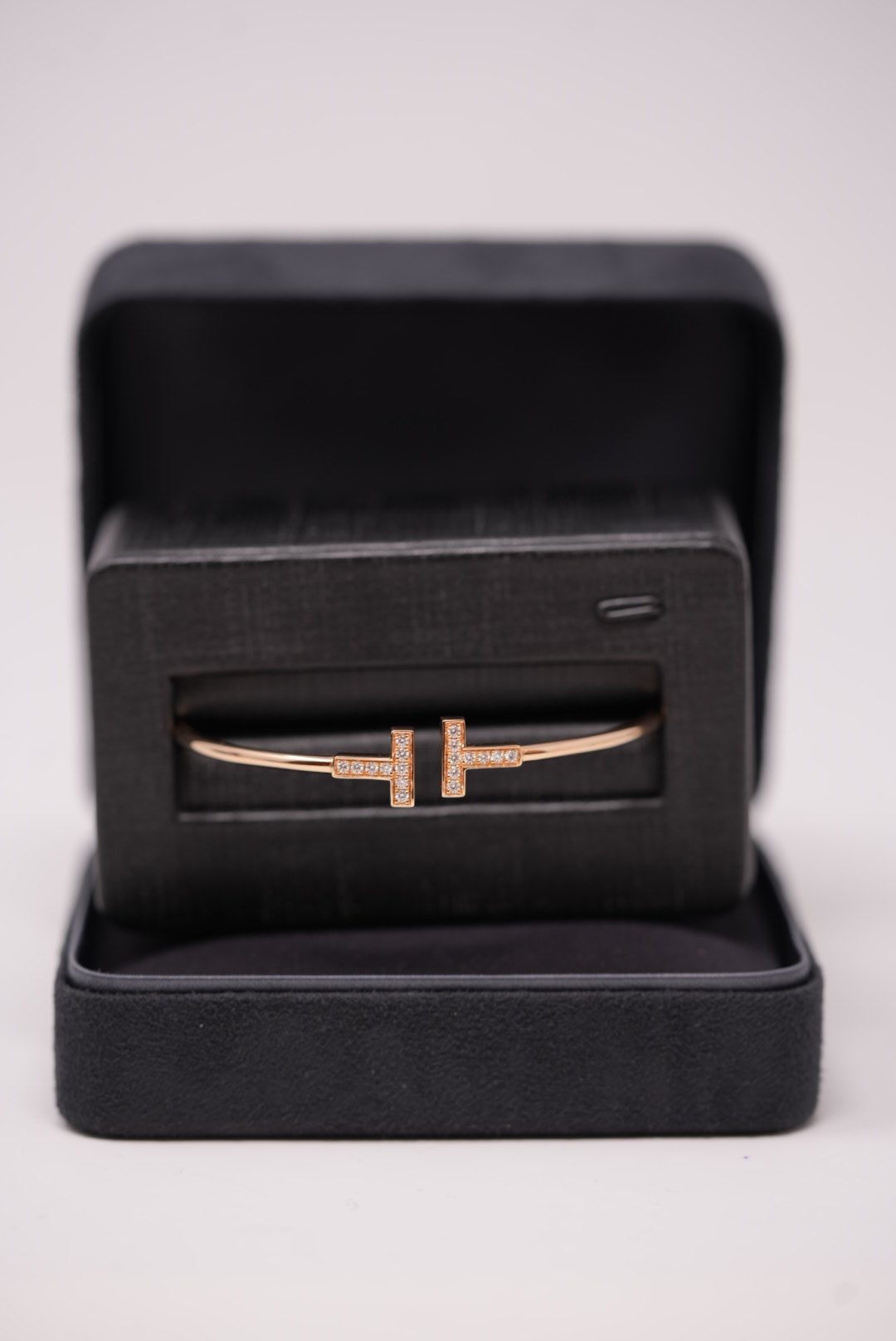 Tiffany T Diamond Wire Bracelet