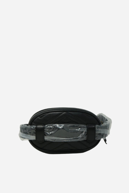 Gucci Black GG Marmont Belt Bag
