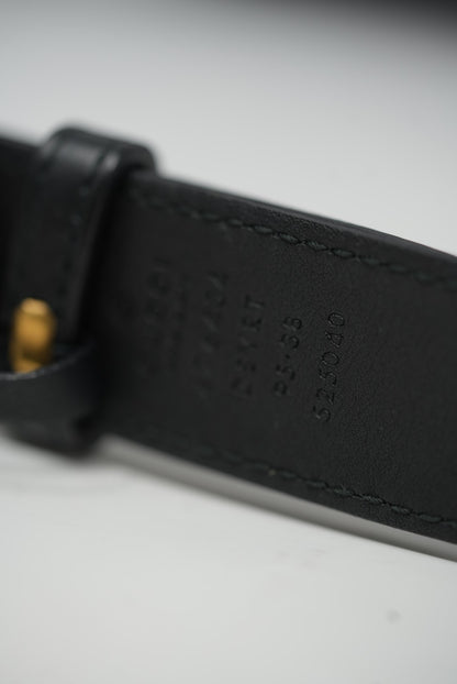 Gucci Black GG Marmont Belt Bag