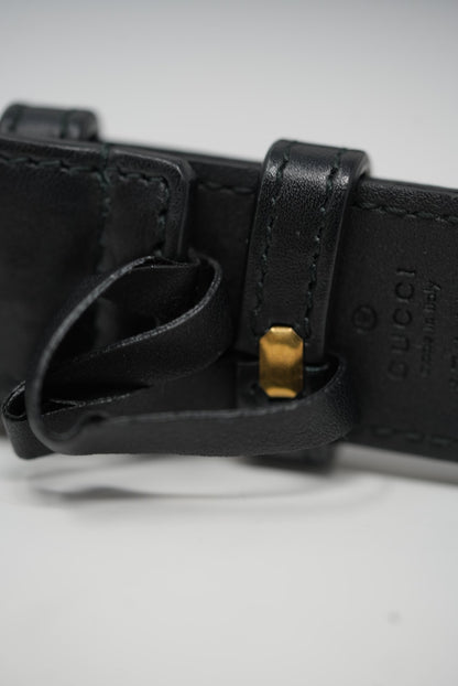 Gucci Black GG Marmont Belt Bag