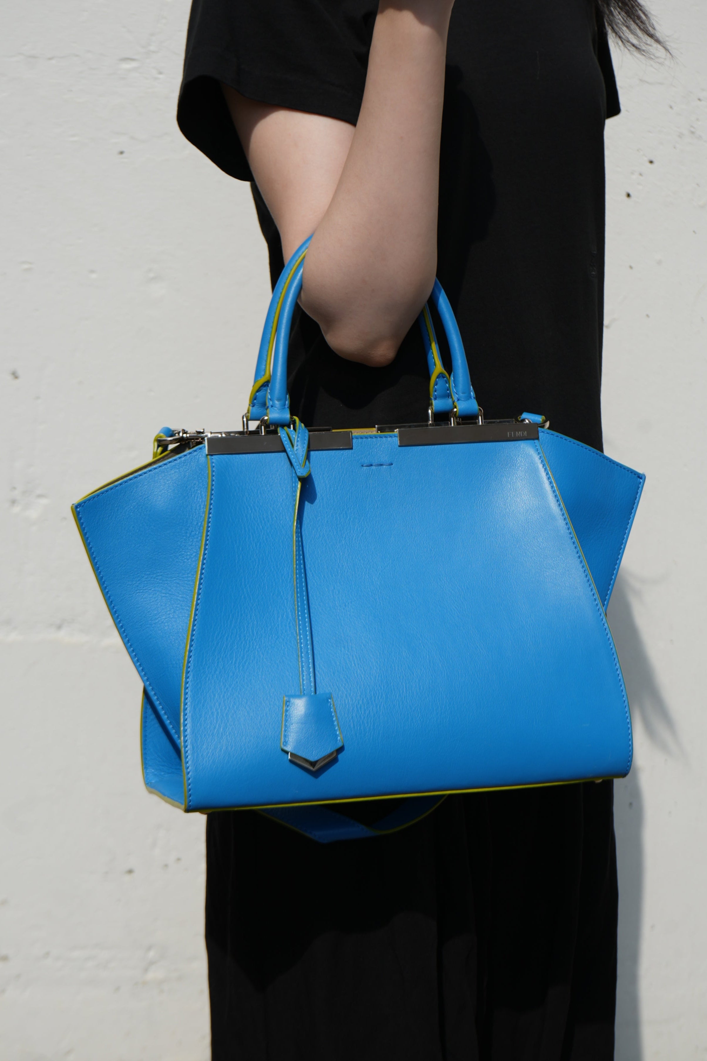 Fendi 3 Jours Leather Tote Bag