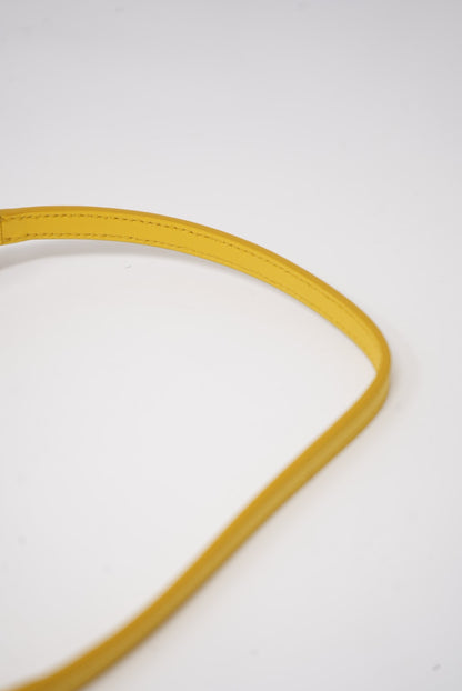 Prada Re-edition 2000 Hobo Bag in Ruched Yellow Nylon BrandNew
