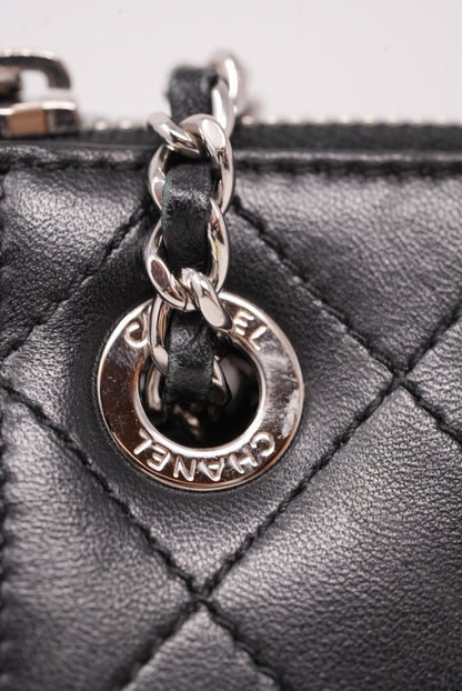 Pre-Owned Chanel Flap Bag Lambskin/ Calfskin